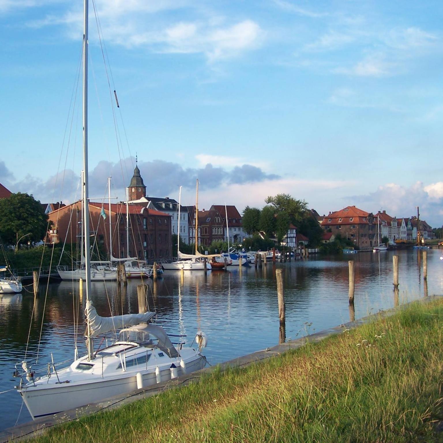 Ferienwohnung Moin Glückstadt Esterno foto